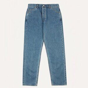 Size 28 - Drakes - Bleach Wash 14.2oz Japanese Selvedge Denim Five-Pocket Jeans